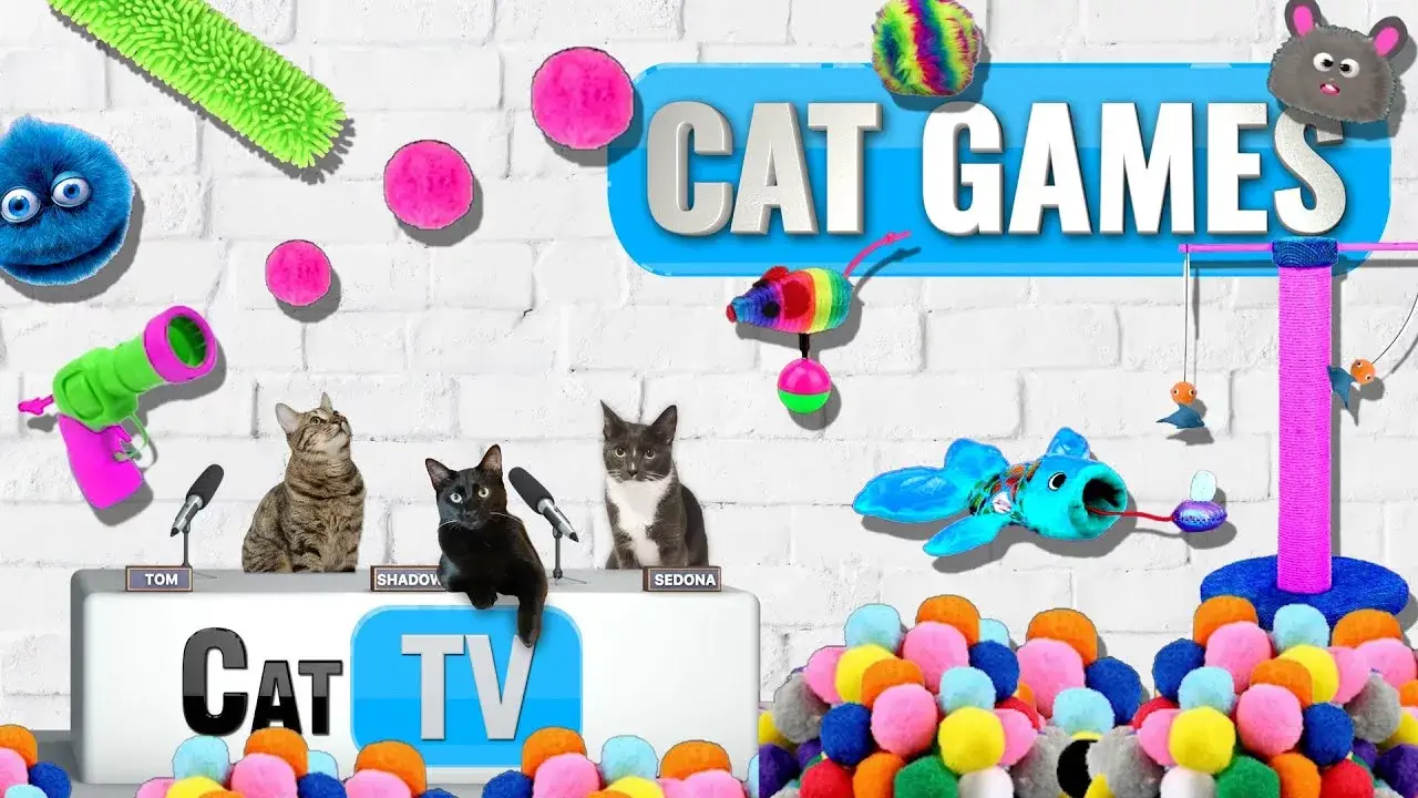 CAT Games | Ultimate Cat Toy Compilation Vol 4 🐭🎯🧸🎾🐟🌀 | Cat TV Cat Toy Videos For Cats to Watch