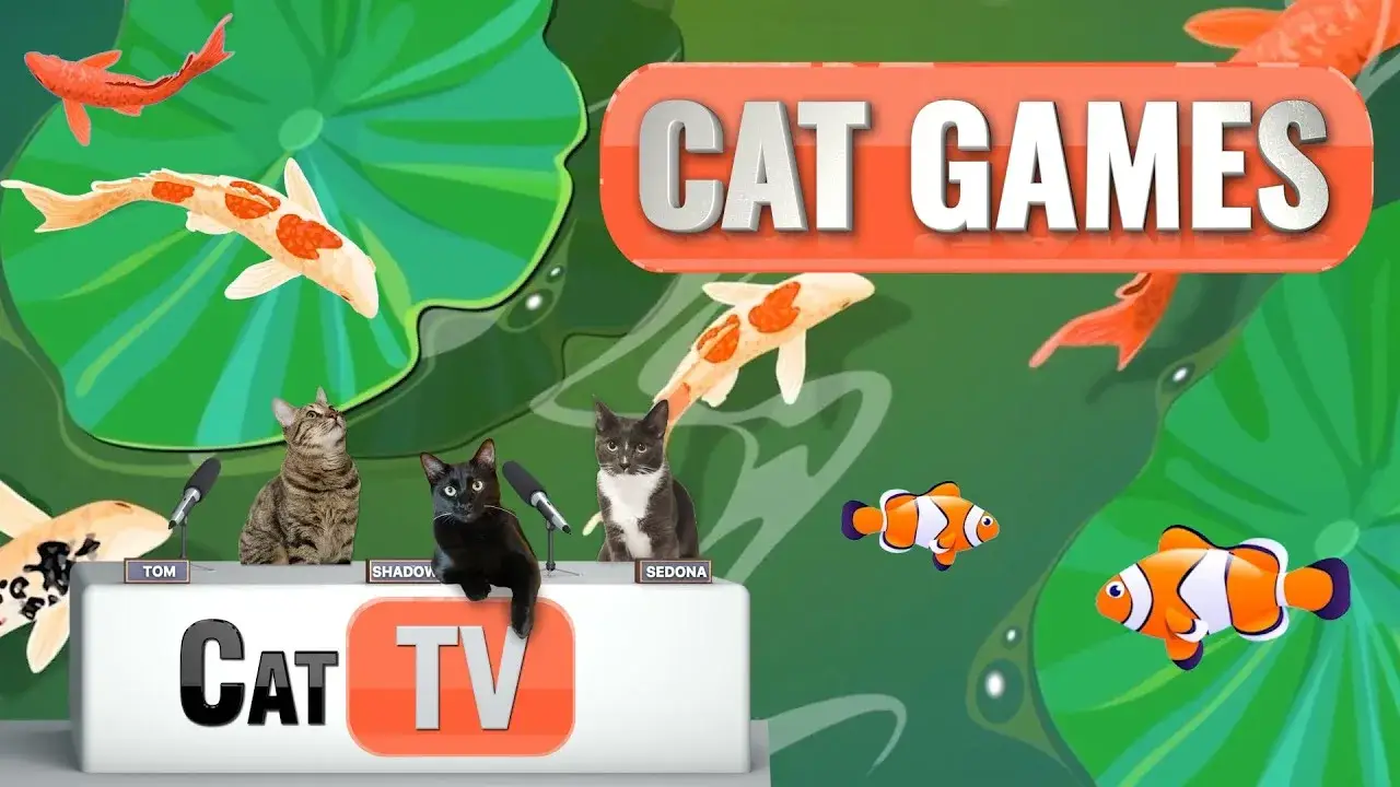 CAT TV | Underwater Oasis with Melodic Tunes 🐟 | Fish Videos For Cats to Watch | Relax my Cat 😼